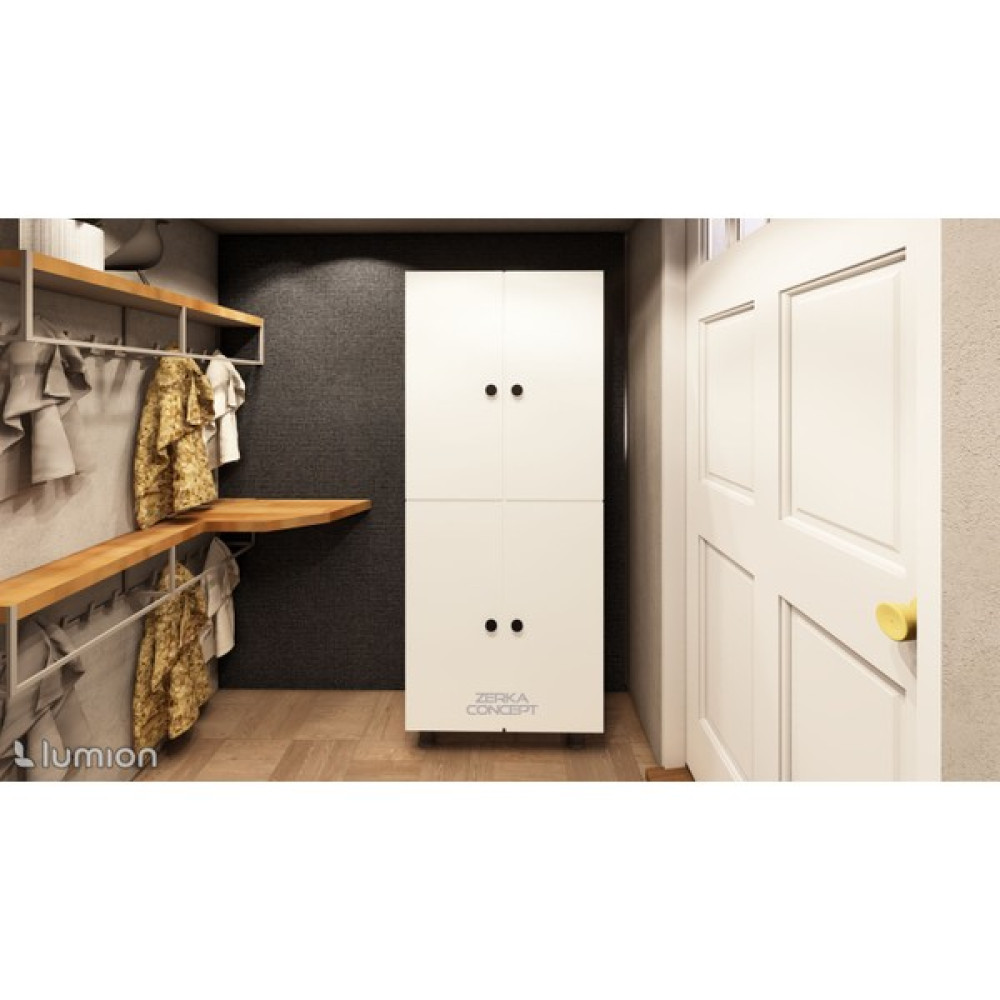 Zerka Concept Venüs Tamamı Mdf 6 Raflı Çok Amaçlı Mutfak Banyo Ayakkabılık Dolabı 60 cm Mutfak Dolabı / Mobilyası Fiyatı