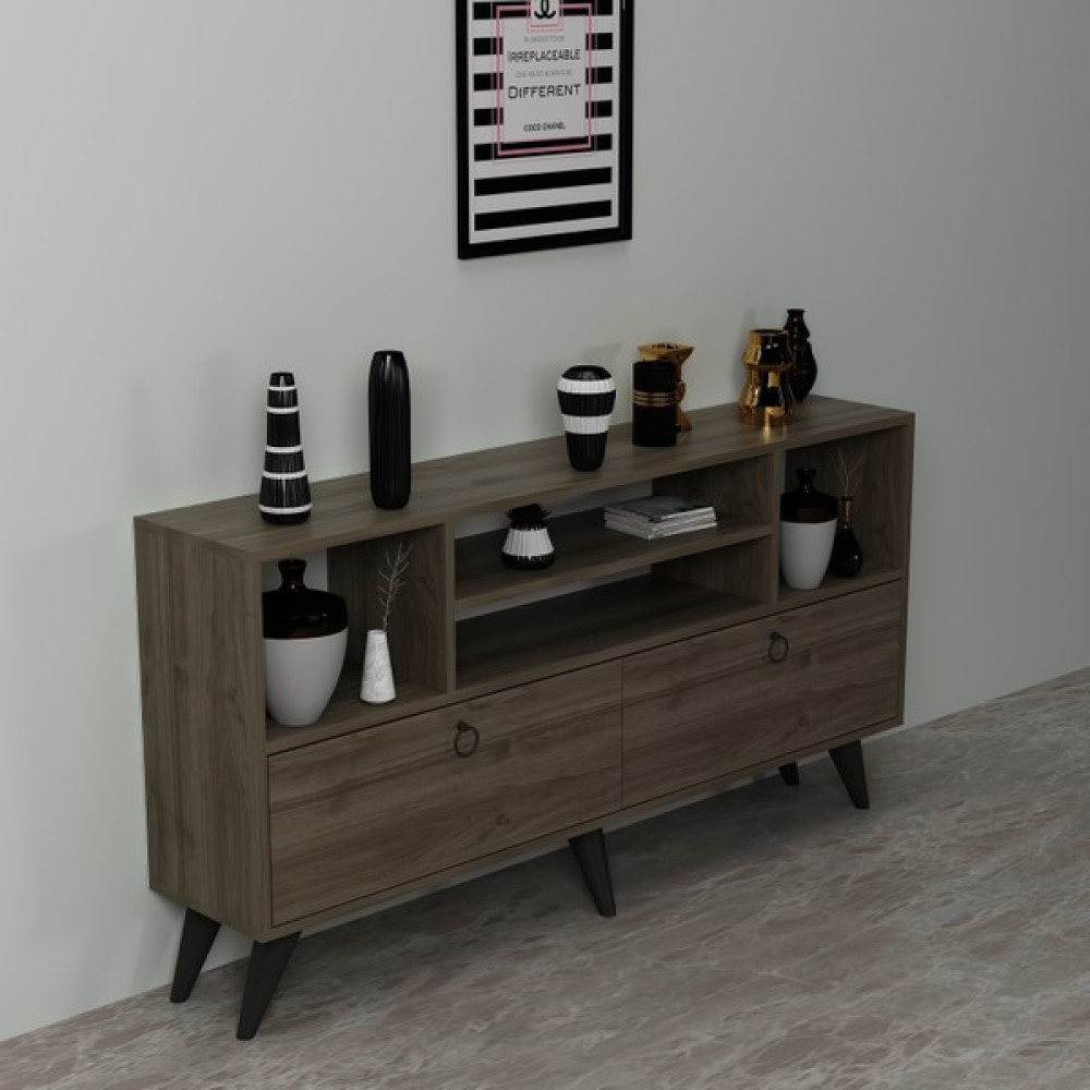 Zerka Leon Konsol Tv Sehpası 150 cm Ceviz Renk Konsol Mobilya Fiyatı