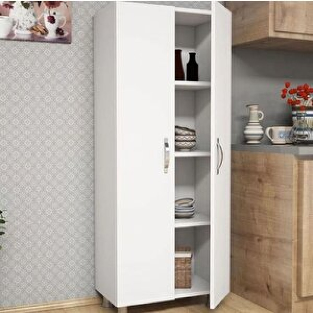 ZerkaConcept Ahsen Tamamı Mdf Çok Amaçlı 4 Bölmeli Mutfak Banyo Dolap Kitaplık Mutfak Dolabı / Mobilyası Fiyatı