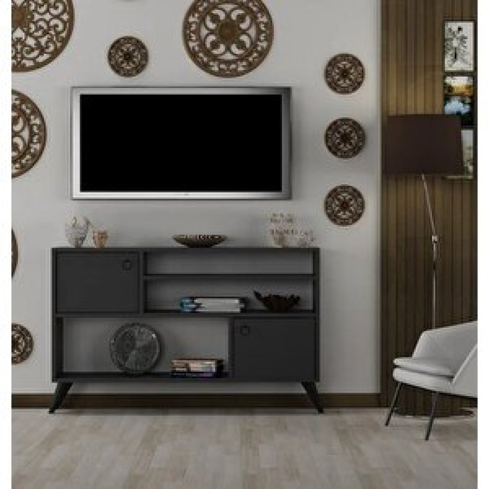 ZerkaConcept Rose Konsol Tv Ünitesi Antrasit Konsol Mobilya Fiyatı