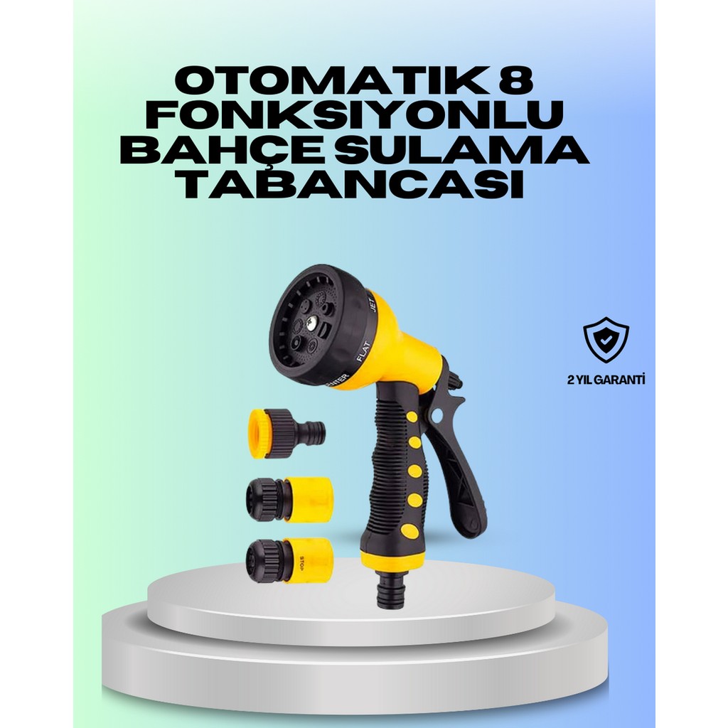 Zero Land Sptrns Ayarlanabilir Basınçlı 8 Modlu Bahçe Sulama Tabancası Hortum Aparatı Diğer Fiyatı