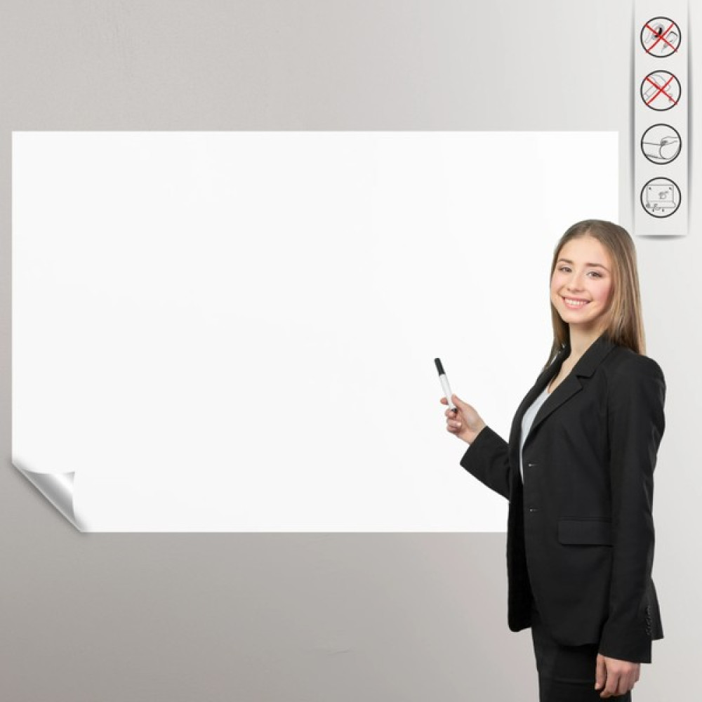 Zero Land Statik Kağıt Beyaz Yaz - Sil 120 cm x 200 cm 11 - 1 Adet Oto Boyaları Fiyatı