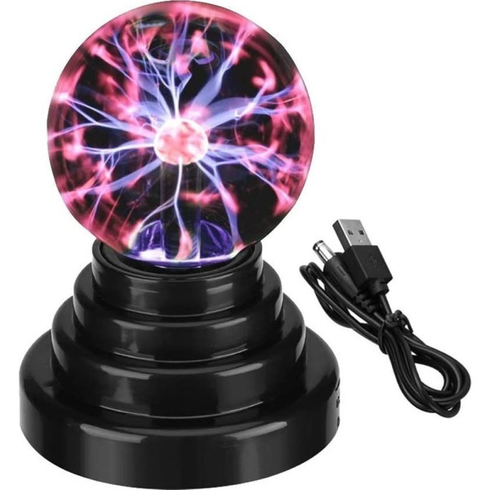 Zerodis Plazma Topu Işık USB Küre Gece Dokunmatik Hassas Yıldırım USB / Pil Kumandalı Yaratıcı Yaratıcı Sihirli Dekorasyon Ofis Masası Için, Çocukl... Gece Lambası Fiyatı