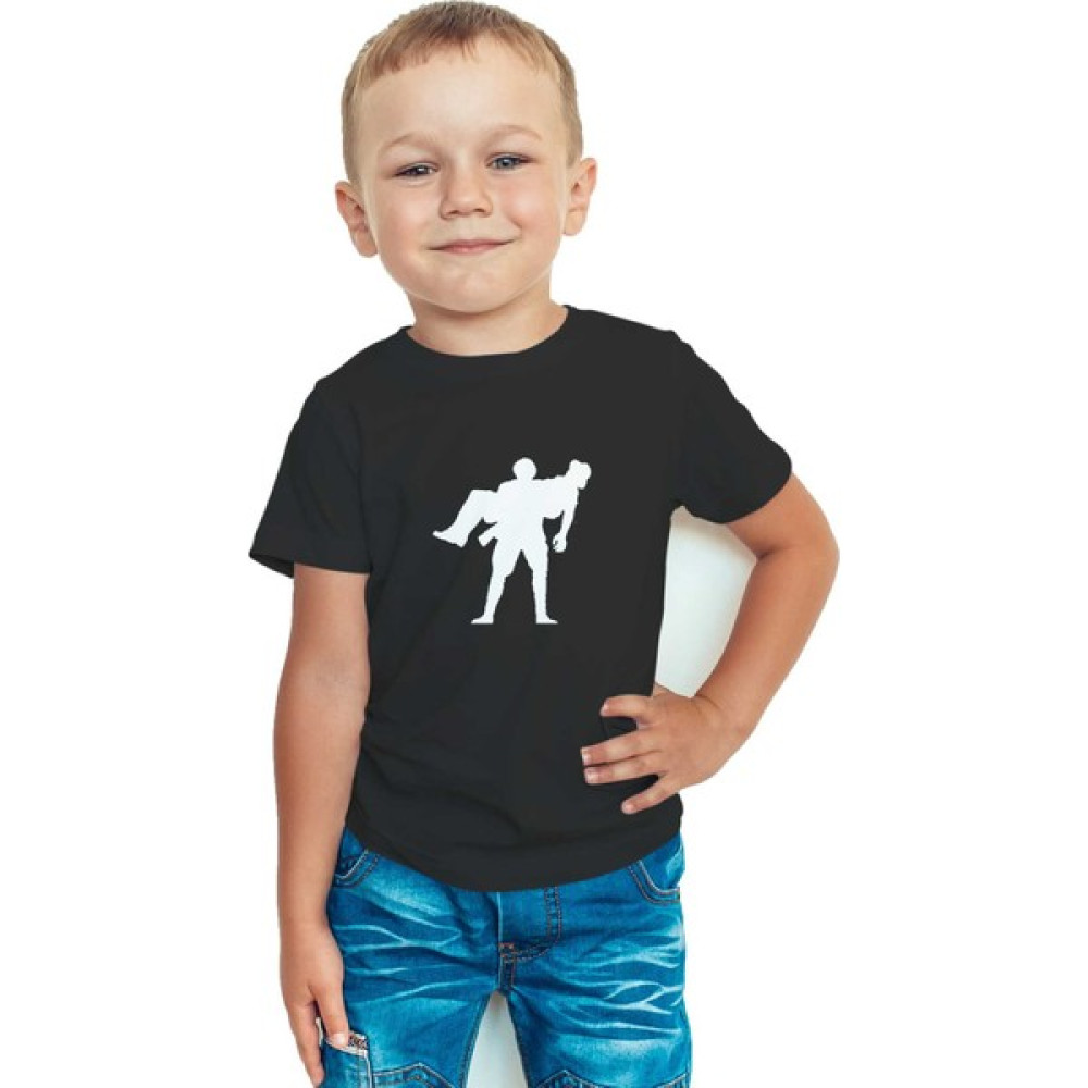 Zeron Tasarım Asker Baskılı Bisiklet Yaka Çocuk Tişörtü BLL2683 Erkek Çocuk T-shirt Fiyatı