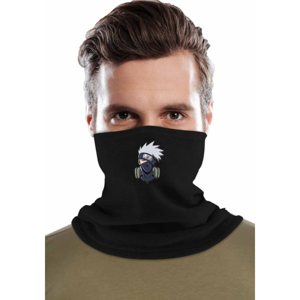 Zeron Tasarım Kakashi Baskılı Kışlık Polar Boyunluk BLL2630 Erkek Beresi Fiyatı