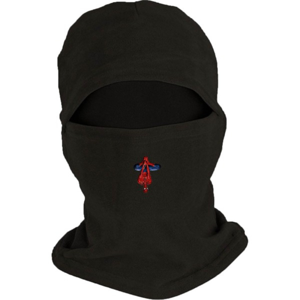 Zeron Tasarım Spiderman Baskılı Kışlık Polar Kar Maskesi Siyah BLL2654 Erkek Beresi Fiyatı