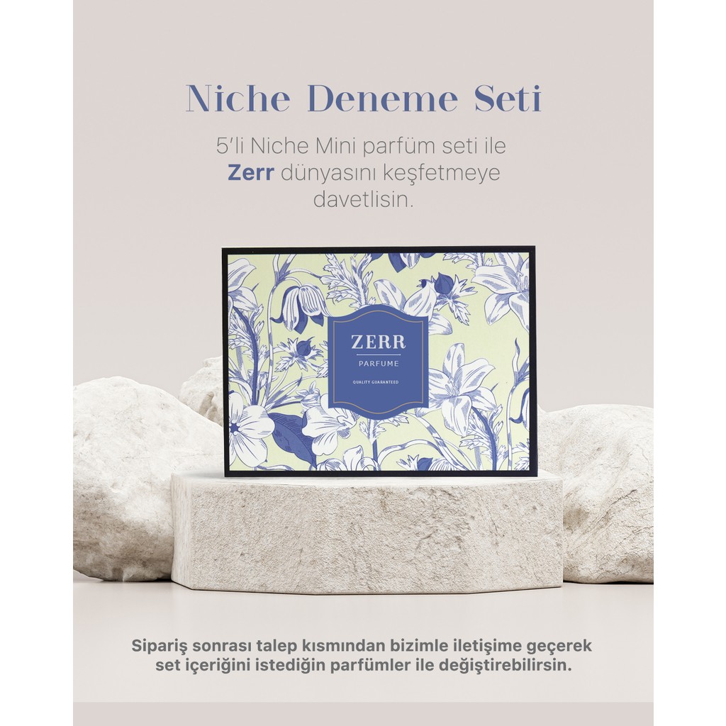 Zerr Parfüm 5'li Unisex Niche Deneme Seti Parfümler Fiyatı