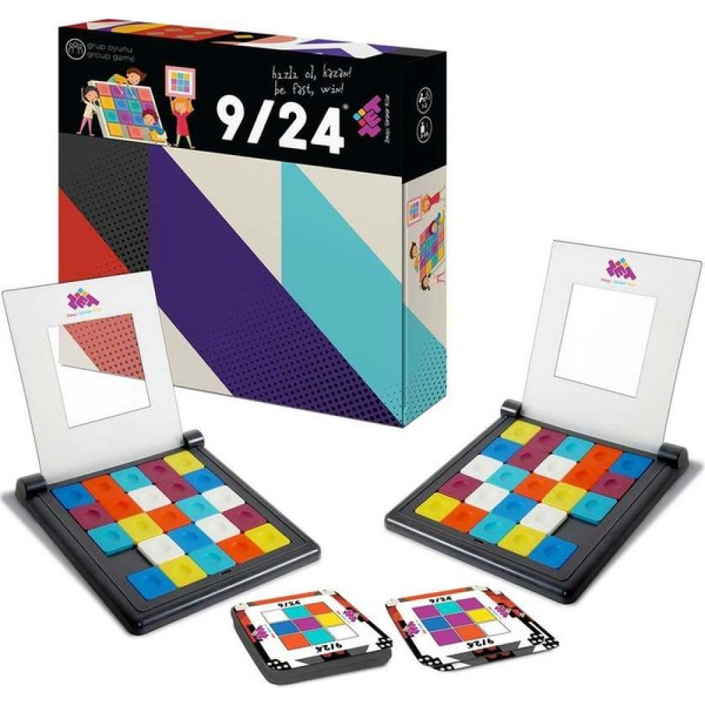 Zet Zeka 9/24 (Rubik) Eğlenceli Zeka, Dikkat, Akıl, Mantık ve Strateji Oyunu 3 Yaş ve Üzeri Çocuk Oyuncağı Fiyatı