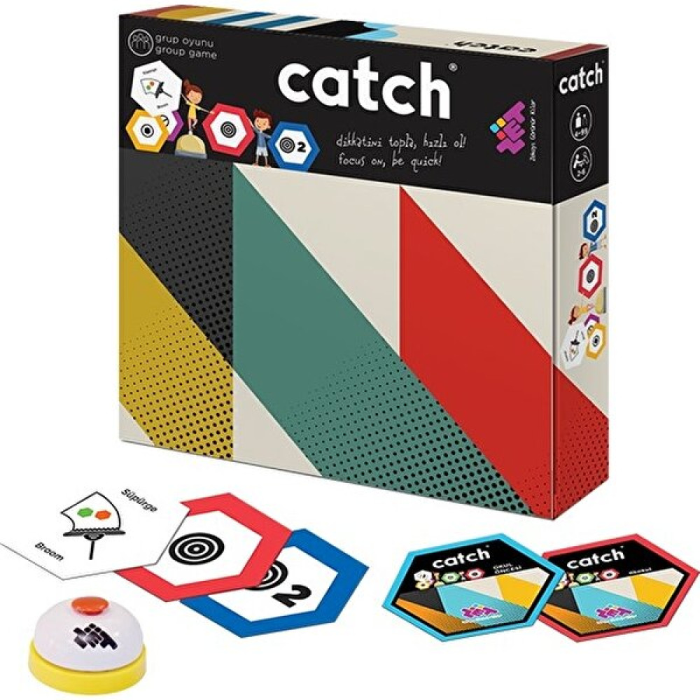Zet Zeka Catch Zeka ve Akıl Oyunu 4 Yaş 2 - 6 Oyuncu Oyun & Hobi Fiyatı