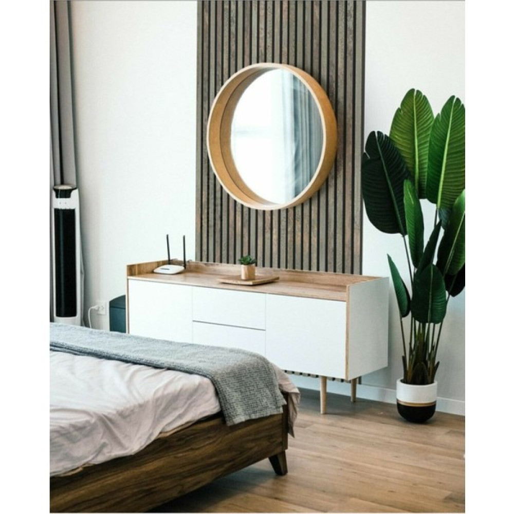 Zeta Wood 240 cm 12 Adet Kendinden Yapışkanlı Ahşap Çıta - Ceviz Dış Cephe Yalıtım Malzemeleri Fiyatı