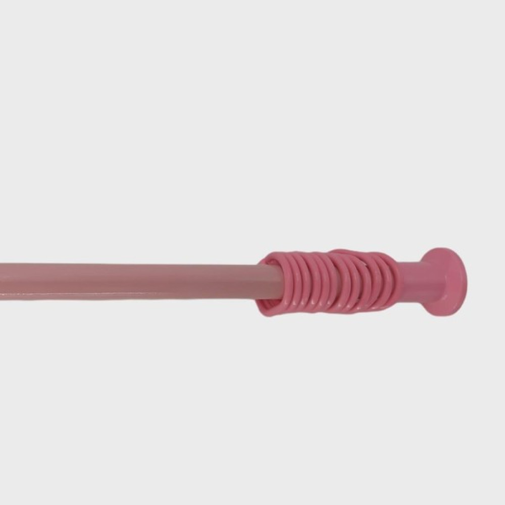 Zethome Banyo Duş Perde Borusu 160CM-260CM Pembe - Renkli Duş / Banyo Perdesi Fiyatı