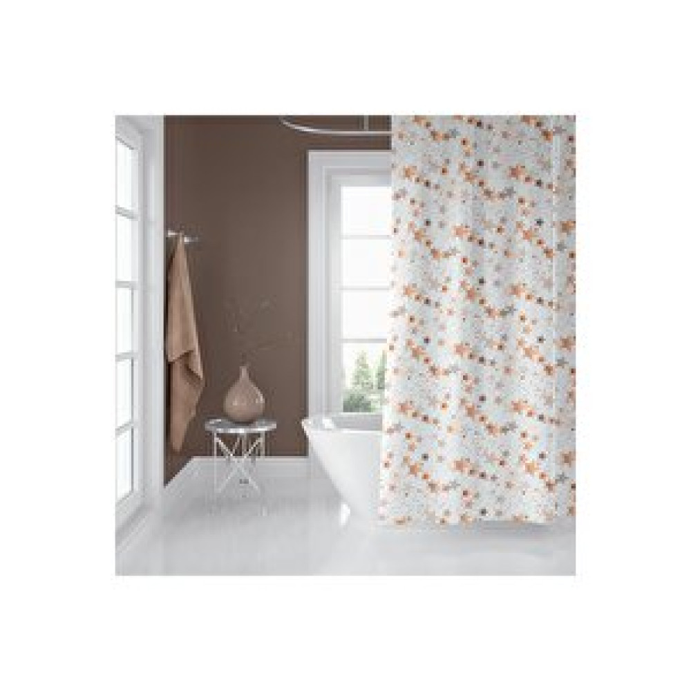 Zethome Banyo Duş Perdesi 6812 180x200 Perde Borusu Askı Aparatı 120x200 Hediyeli Duş / Banyo Perdesi Fiyatı