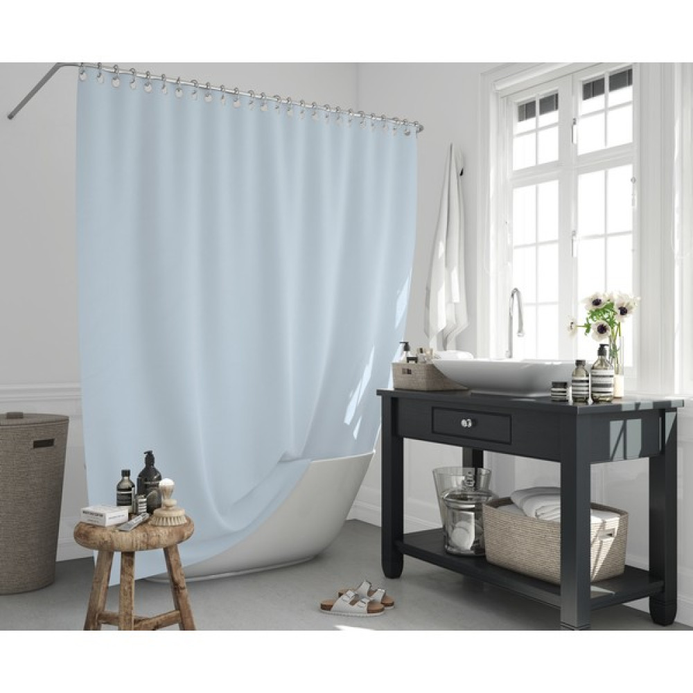 Zethome Jackline Banyo Duş Perdesi 0010 Mavi Tek Kanat 180 x 200 cm Duş / Banyo Perdesi Fiyatı
