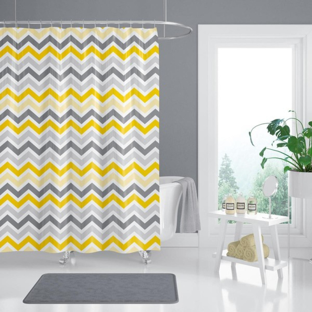 Zethome Tropik Banyo Duş Perdesi 4597 Çift Kanat 2X120X200 - Renkli - 120 x 200 cm Duş / Banyo Perdesi Fiyatı