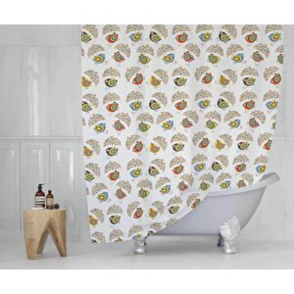 Zethome Tropik Banyo Duş Perdesi 8952 Tek Kanat 1x180x200 Duş / Banyo Perdesi Fiyatı