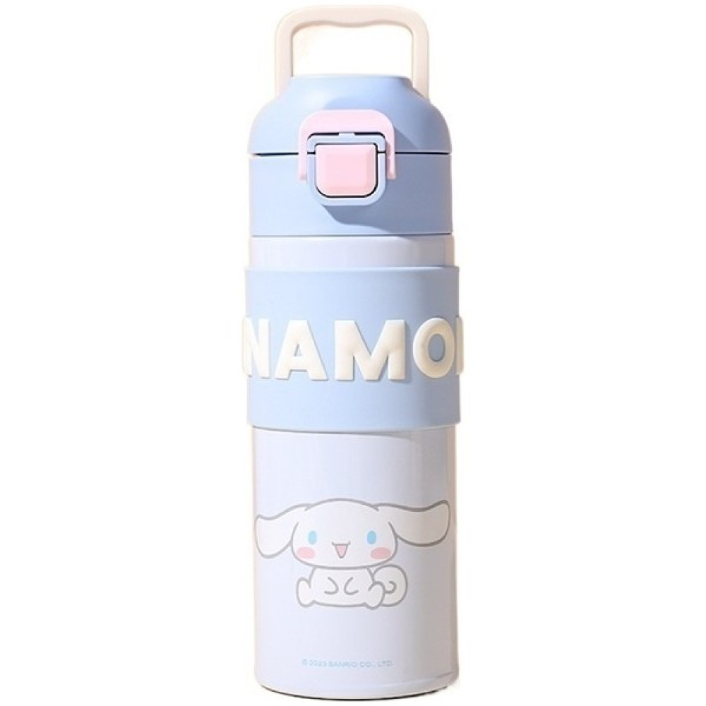 Zethus Taşınabilir El Sanrio Termos Bardak Kuromi Melody Büyük Kulaklı Köpek Karikatür Paslanmaz Çelik Termos Bardak (Yurt Dışından) - Açık Mavi Suluk Fiyatı