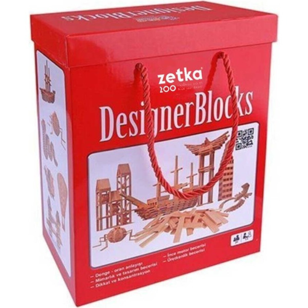 Zetka Desinger Blocks 200 Doğal Ahşap Parça 3+ Yaş 1+ Oyuncu Oto Boyaları Fiyatı