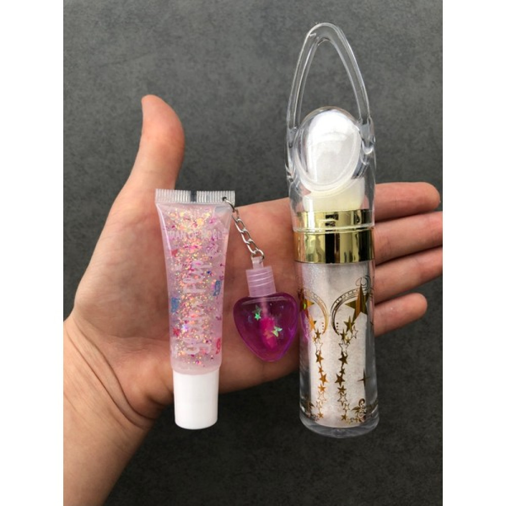 Zetmoda Kalpli Dudak Parlatıcısı ve Vücut Simi Seti Lip Gloss Lip Balm Lip Oil Shiny Rujlar & Dudak Parlatıcıları Fiyatı