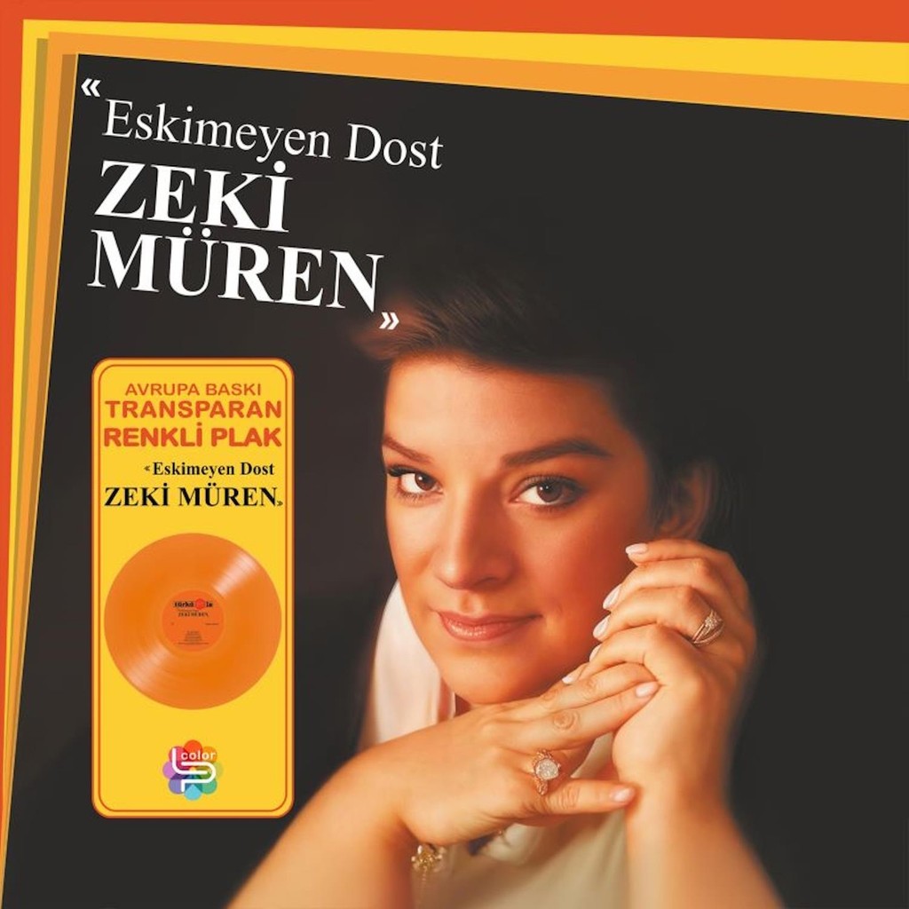 ZeTürküola Müzik Zeki Müren - Eskimeyen Dost Renkli Plak Türk Sanat Müziği 33' Plakki Müren - Eskimeyen Dost (Renkli Plak) Diğer Fiyatı