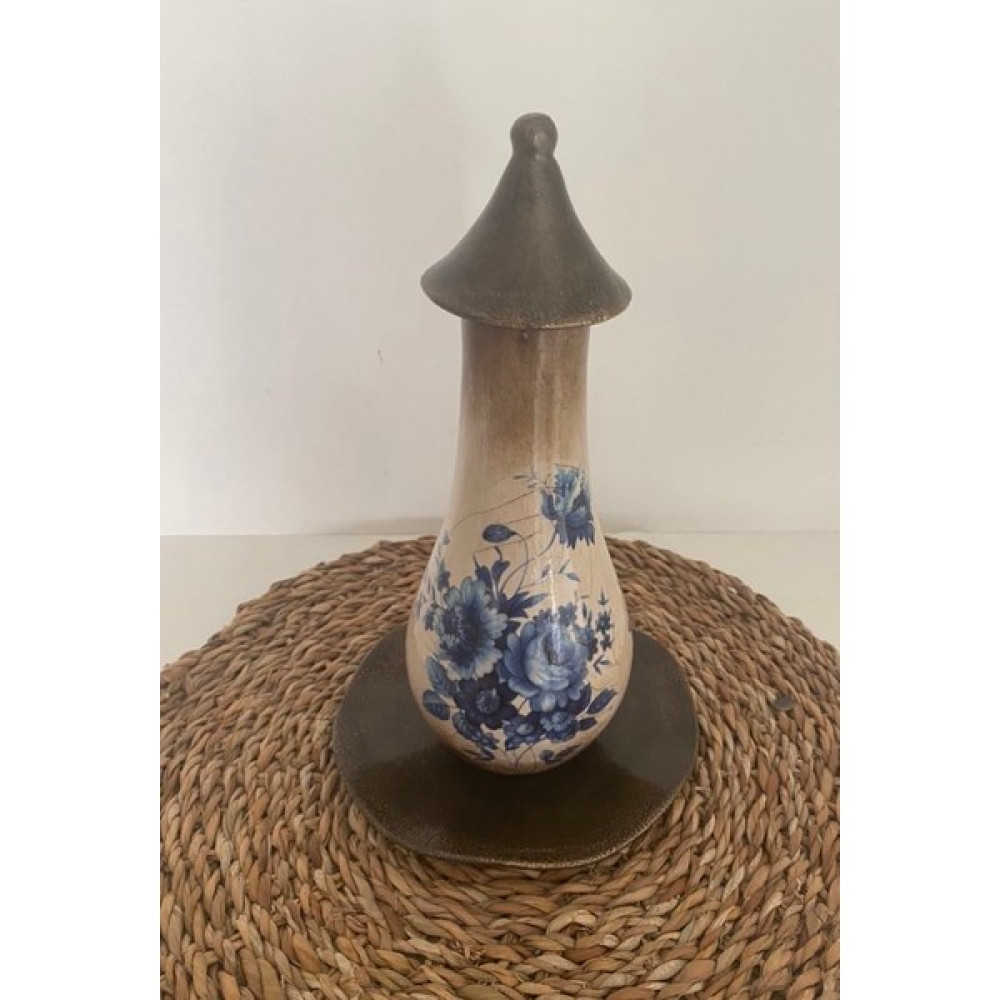 Zeugma Home Designs Blue Blance Kubbeli Vazo Vazo Fiyatı