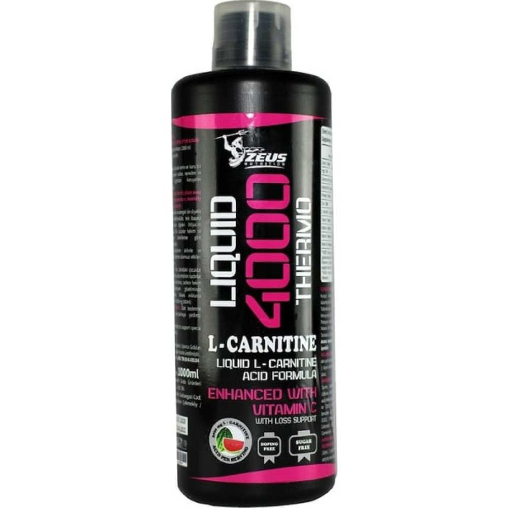 Zeus Nutrition L-Carnitin Liquid 1000 ml 4000 mg Sporcu Besinleri Fiyatı