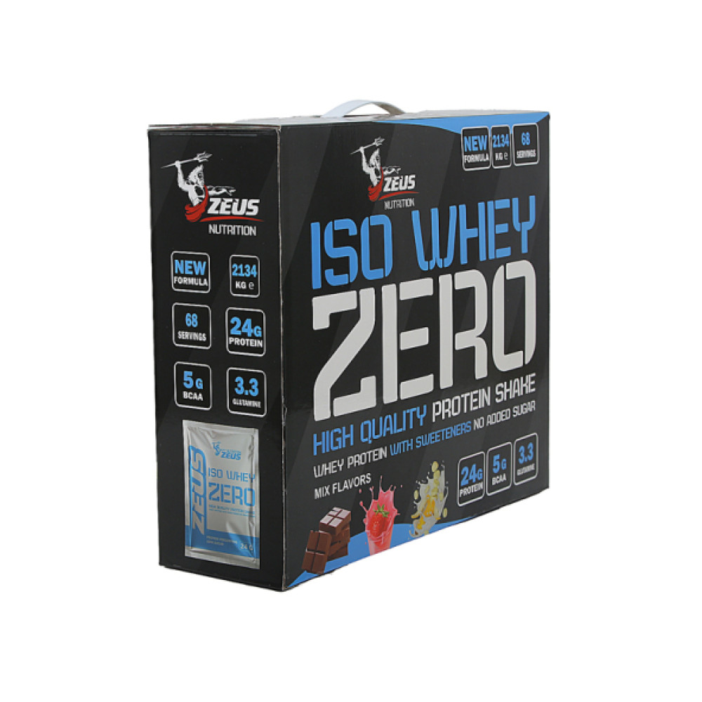 Zeus Nutrition Zero Isole Whey Protein Mix Aroma 68 Servis Protein Tozları Fiyatı