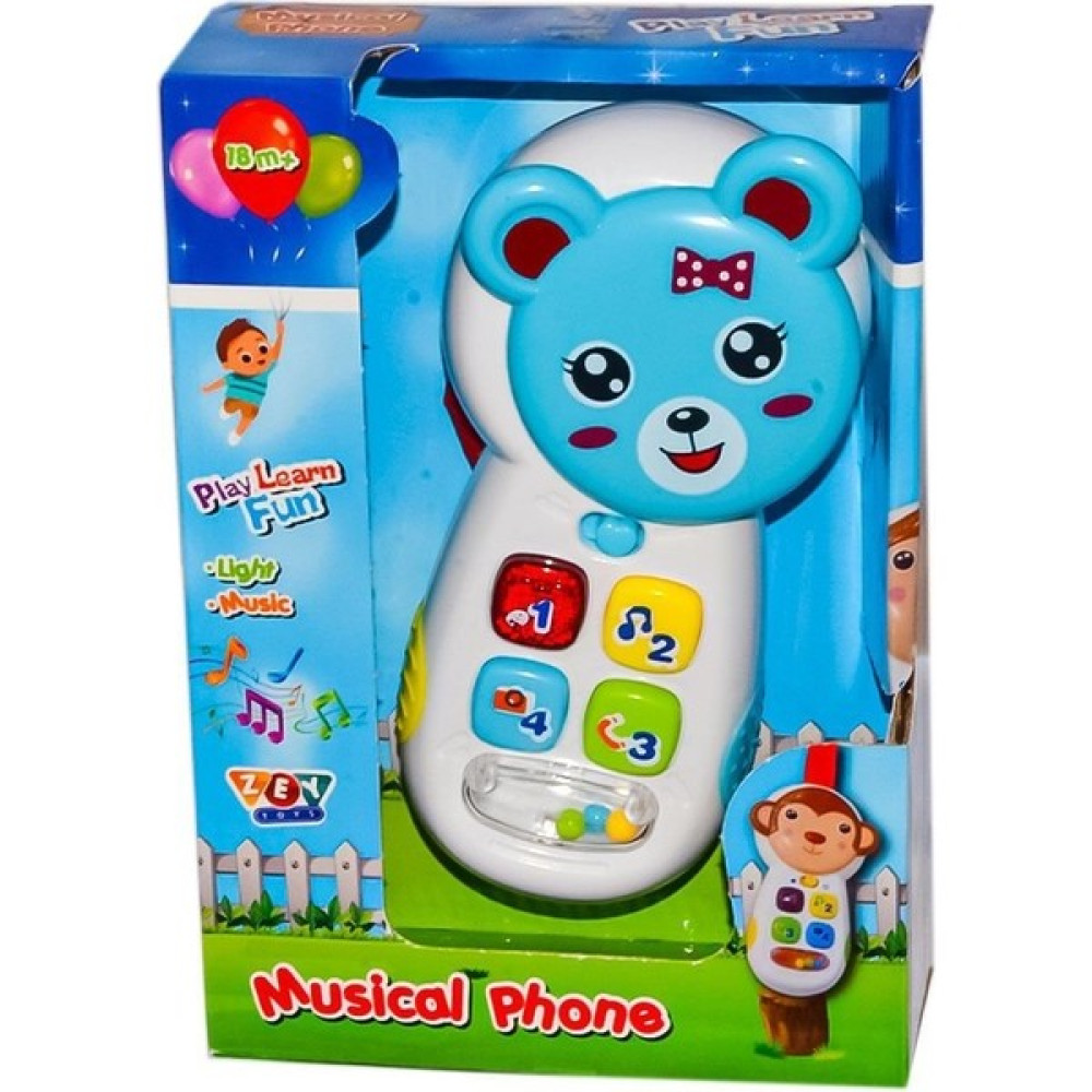 Zey Toys ZEY2023 Müzikli Telefon - Zeytoys Eğitici Oyuncak Fiyatı