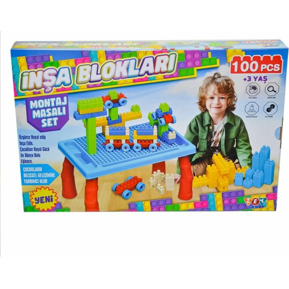 Zey Toys ZEY2031 Inşa Blokları Erkek Seti - Zey Toys Eğitici Oyuncak Fiyatı
