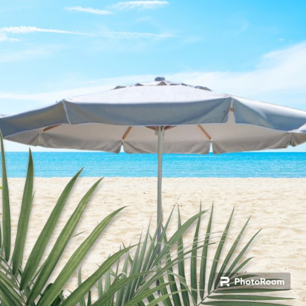 Zeycamping Havalandırmalı 4m2 Gri Renk Bahçe Plaj Teras Cafe Restorant Semşiye (Ayak Hariç ) Bahçe Şemsiyesi Fiyatı