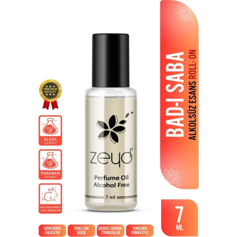 Zeyd Bad-I Saba Kokulu Alkolsüz Esans 7 ml Parfüm Esansı Roll-on Edp Esansiyel Yağ Zeyd - [d] - 8 ml Erkek Parfümleri Fiyatı
