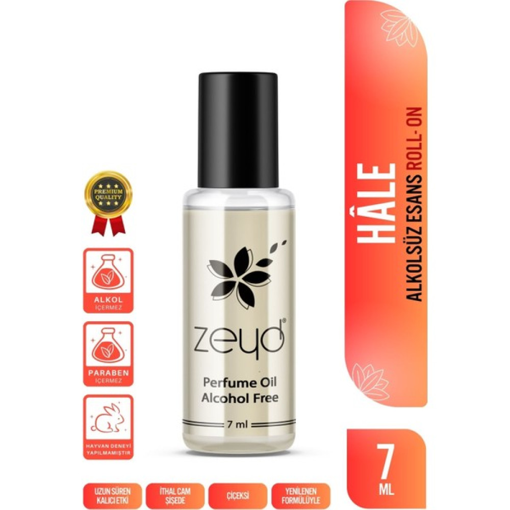 Zeyd Hale Kokulu Alkolsüz Esans 7 ml Parfüm Esansı Roll-on Edp Esansiyel Yağ Zeyd Kadın Parfümleri Fiyatı