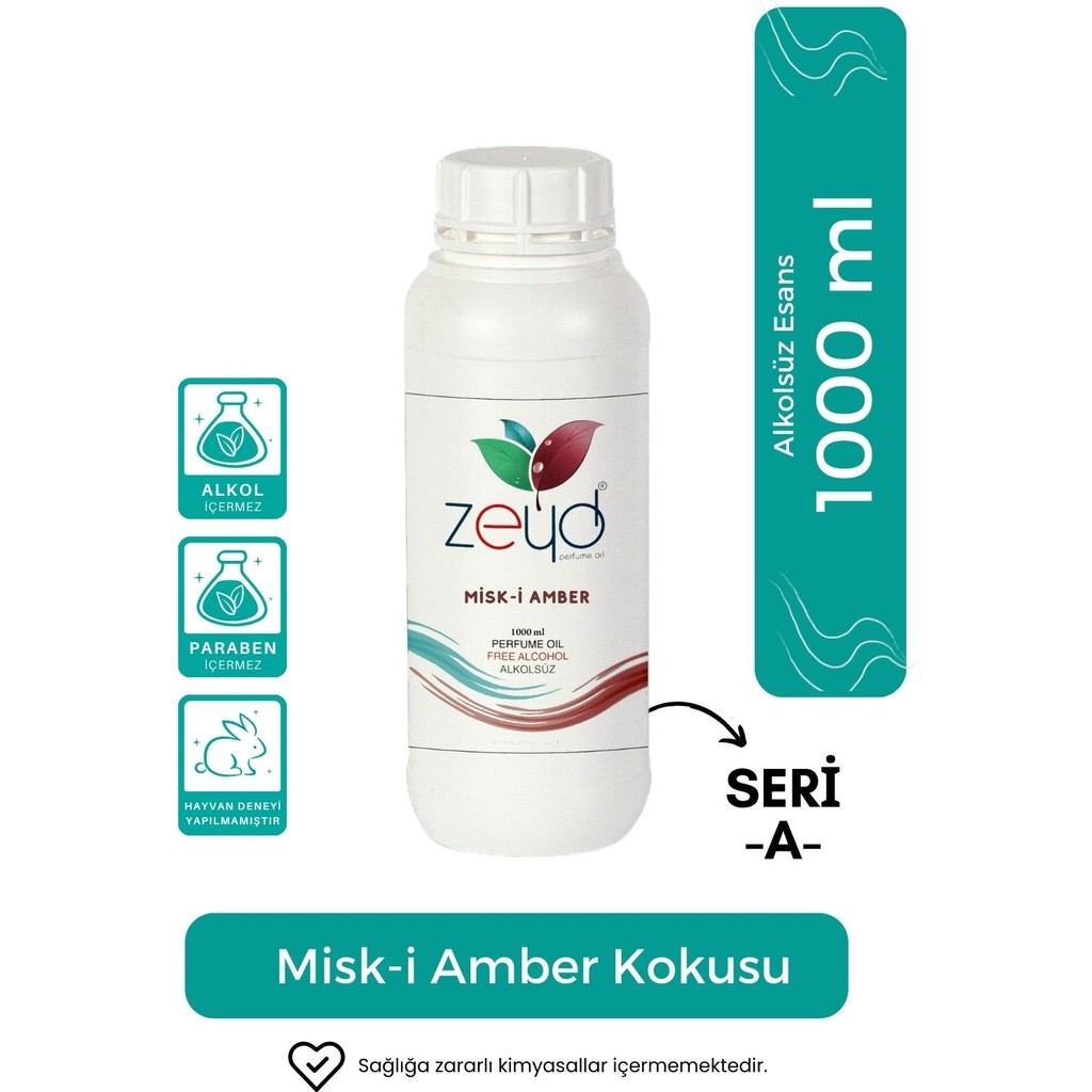Zeyd Misk-I Amber Litrelik Parfüm Esansı - 1000 ml Parfümler Fiyatı