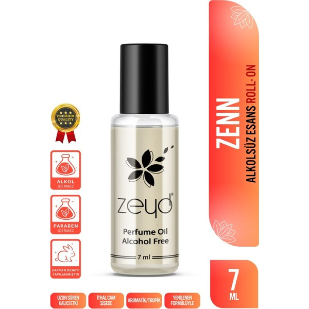 Zeyd Zenn Kokulu Alkolsüz Esans 7 ml Parfüm Esansı Roll-on Edp Esansiyel Yağ Zeyd - [d] Erkek Parfümleri Fiyatı