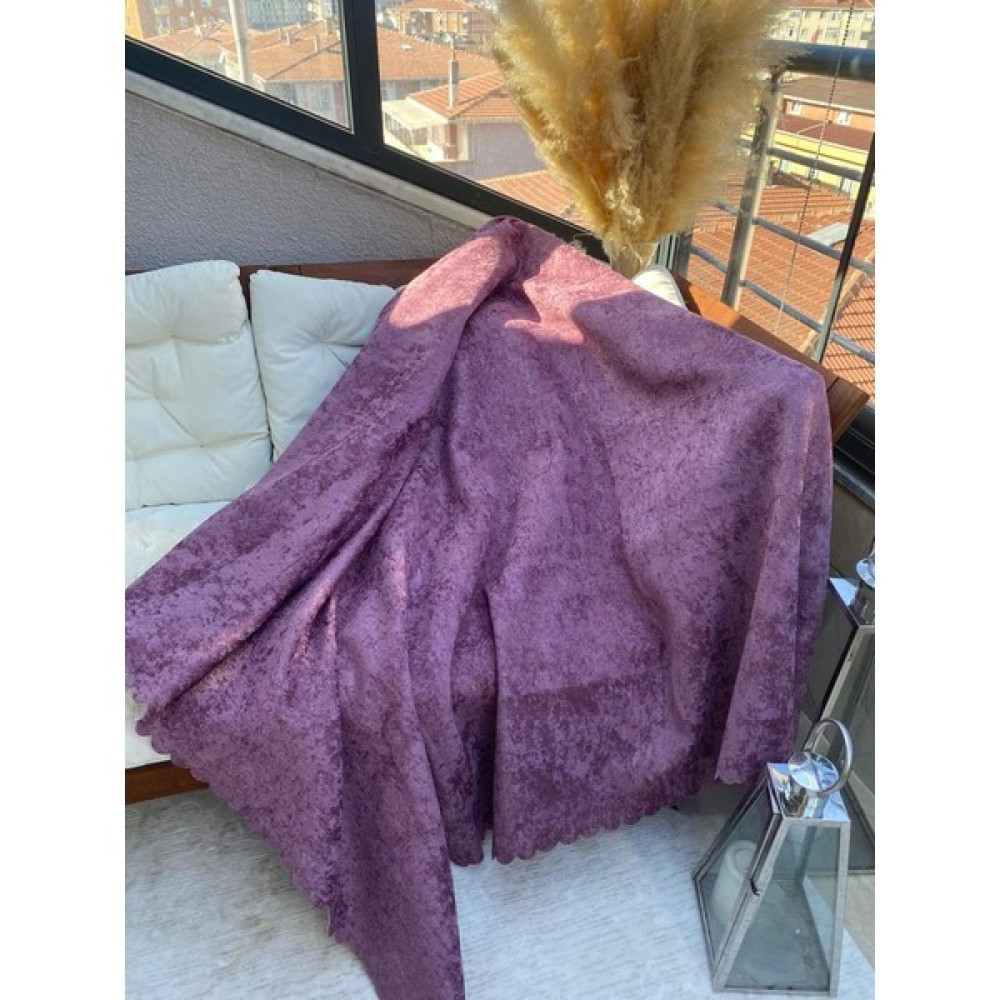 Zeyhan Tekstil Süngerli Leke Tutmaz Terletmez Kaymaz Koltuk Çekyat Örtüsü - 170 x 210 cm - Eflatun - Mürdüm Koltuk & Kanepe Örtüsü Fiyatı