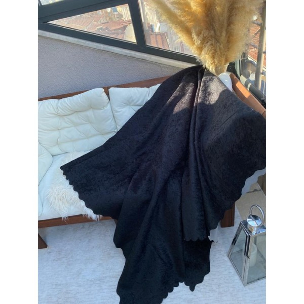 Zeyhan Tekstil Süngerli Leke Tutmaz Terletmez Kaymaz Koltuk Çekyat Örtüsü - 170 x 210 cm - Siyah Koltuk & Kanepe Örtüsü Fiyatı