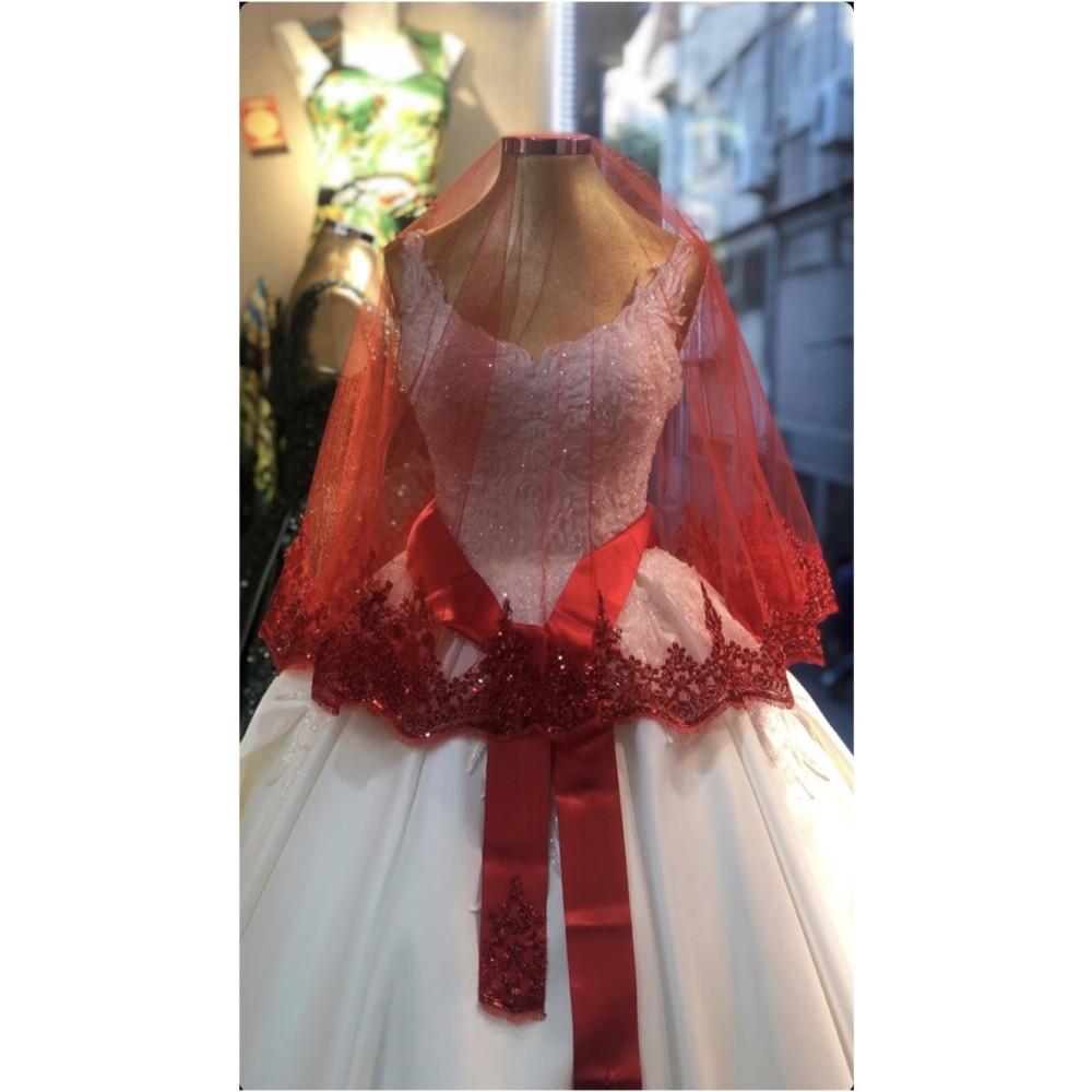 ZEYMERADE Güpürlü Gelin Duvağı Seti Düğün Yüz Örtüsü Kına Gecesi Nikah Duvak Kuşak Eldiven Yaş Günü & Parti Fiyatı
