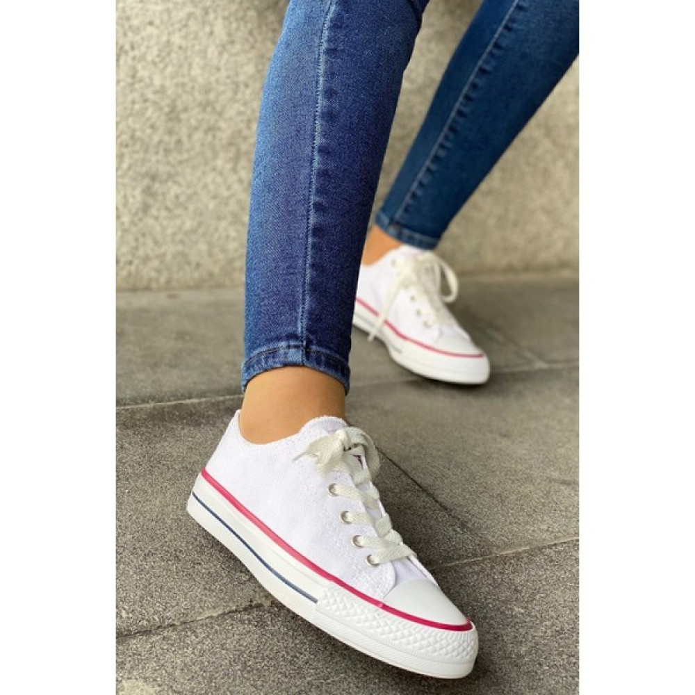 Zeynelboz Beyaz Keten Sneaker Cnvrs Ayakkabı Spor Ayakkabı Fiyatı
