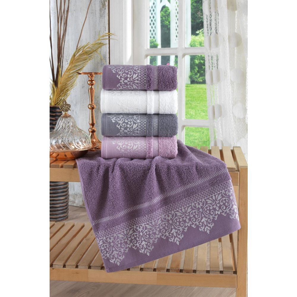 Zeynep Tekstil Damask 4lü 50x90 Cm El&yüz Havlu Seti Banyo Havlusu Fiyatı