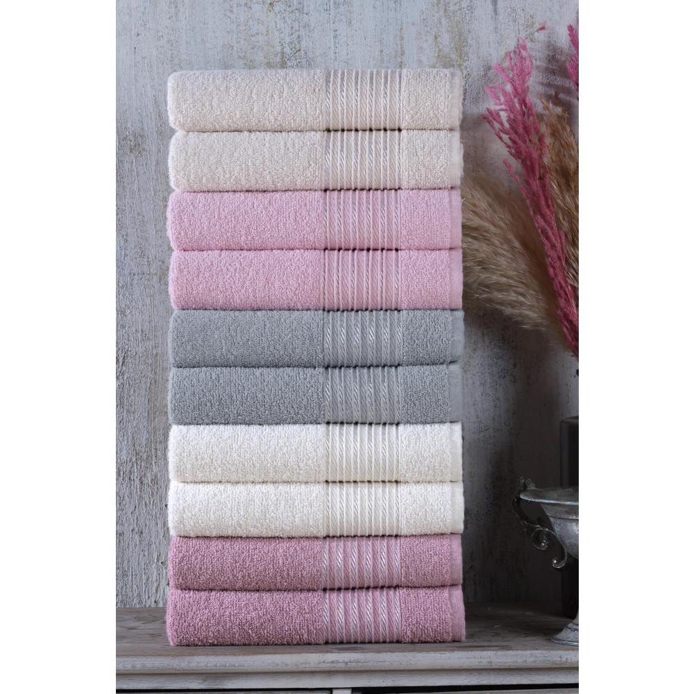 Zeynep Tekstil Range | 10lu 50x90 cm El&Yüz Havlu Seti Banyo Havlusu Fiyatı