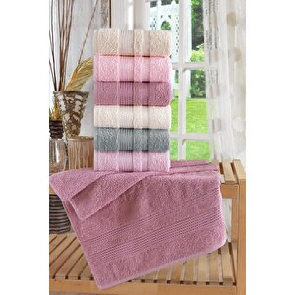 Zeynep Tekstil Stars 6'lı 50x90 Cm El ve Yüz Havlu Seti Banyo Havlusu Fiyatı
