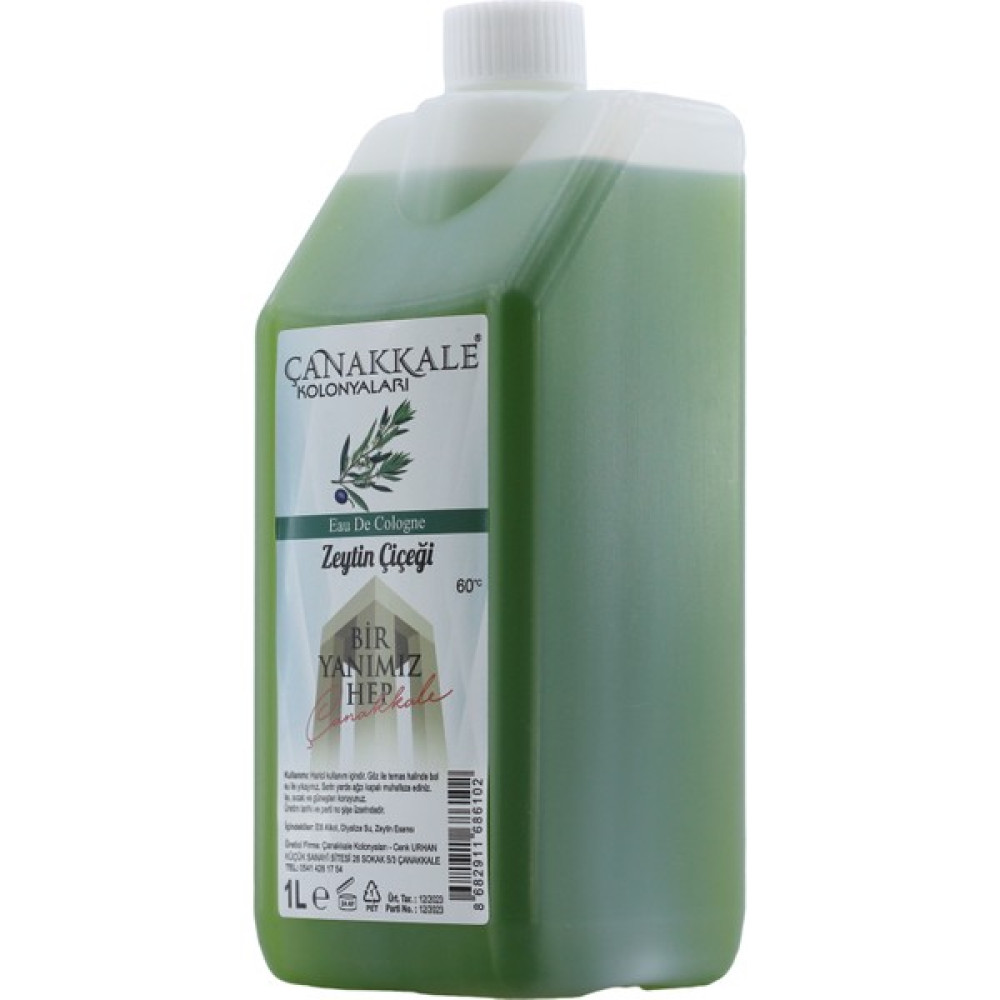 Zeytin Çiçeği Kolonyası -1 Litre -(BİDON) Korumalı Kapak - Yeni Model Kolonya & Gülsuyu Fiyatı