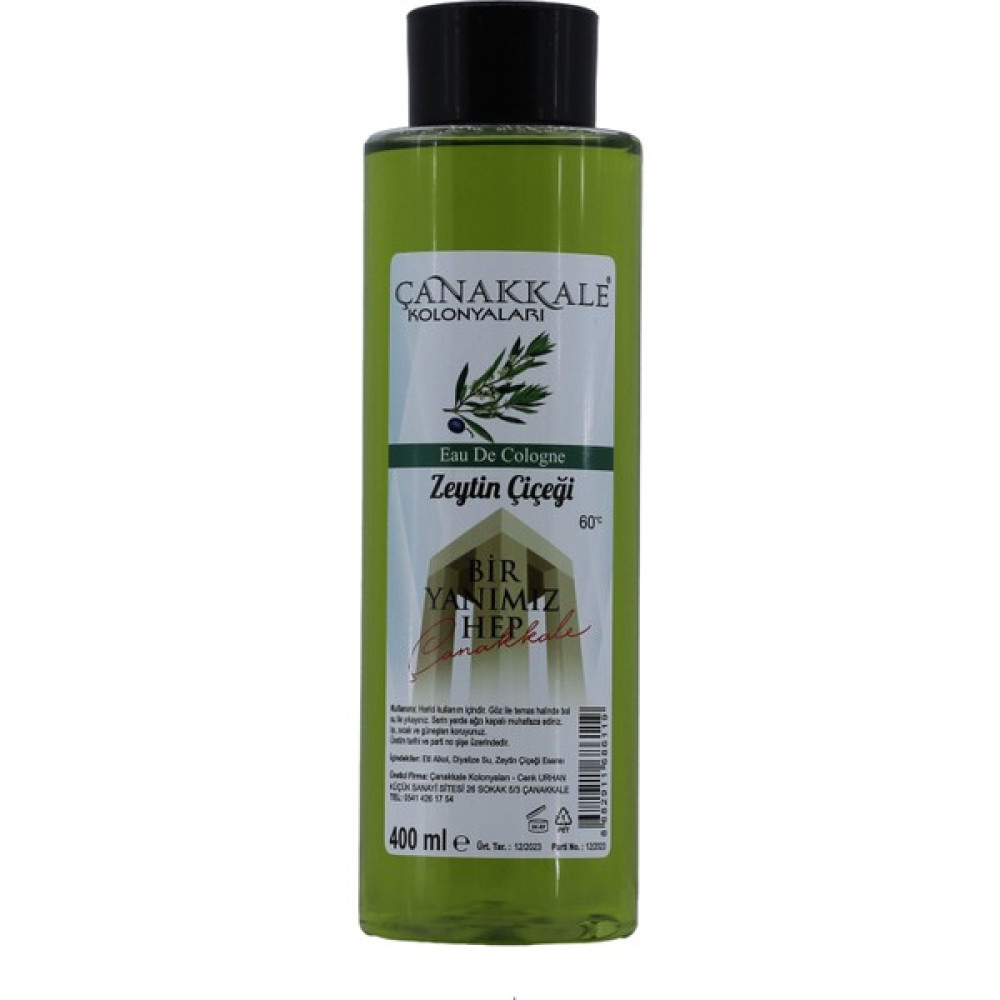 Zeytin Çiçeği Kolonyası - 400 ml - (Pet Şişe) Kolonya & Gülsuyu Fiyatı
