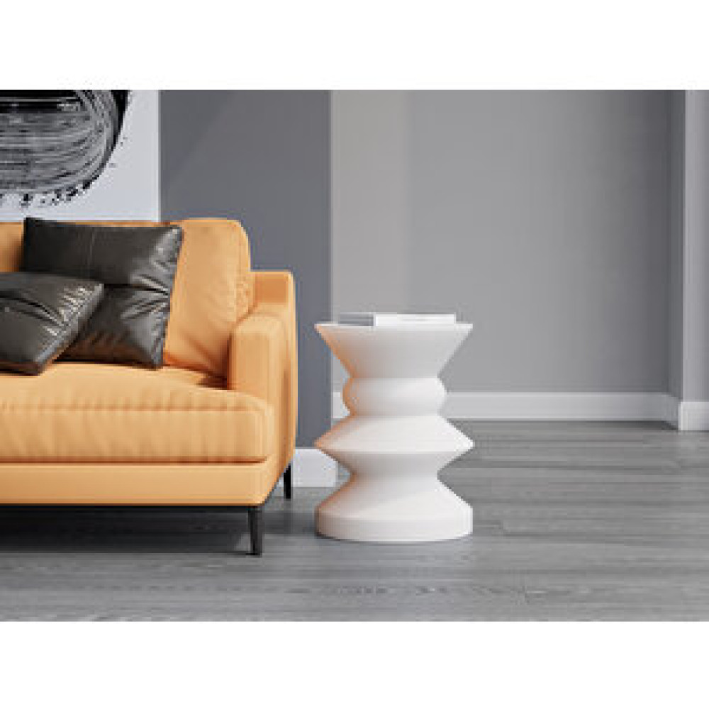 Zeze Home Adella Sehpa Beyaz Yan Sehpa Fiyatı