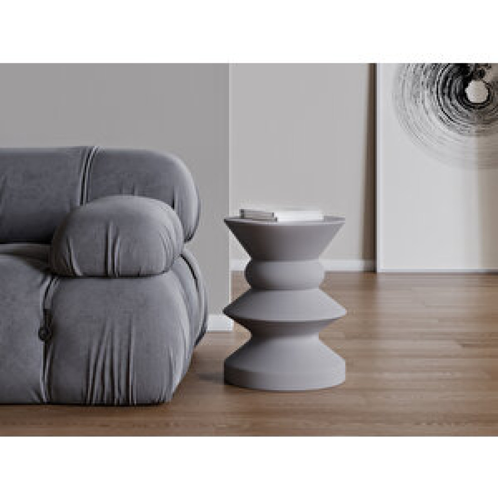 Zeze Home Adella Sehpa Bulut Gri Yan Sehpa Fiyatı