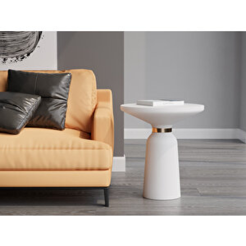 Zeze Home Elegance Sehpa Beyaz Yan Sehpa Fiyatı