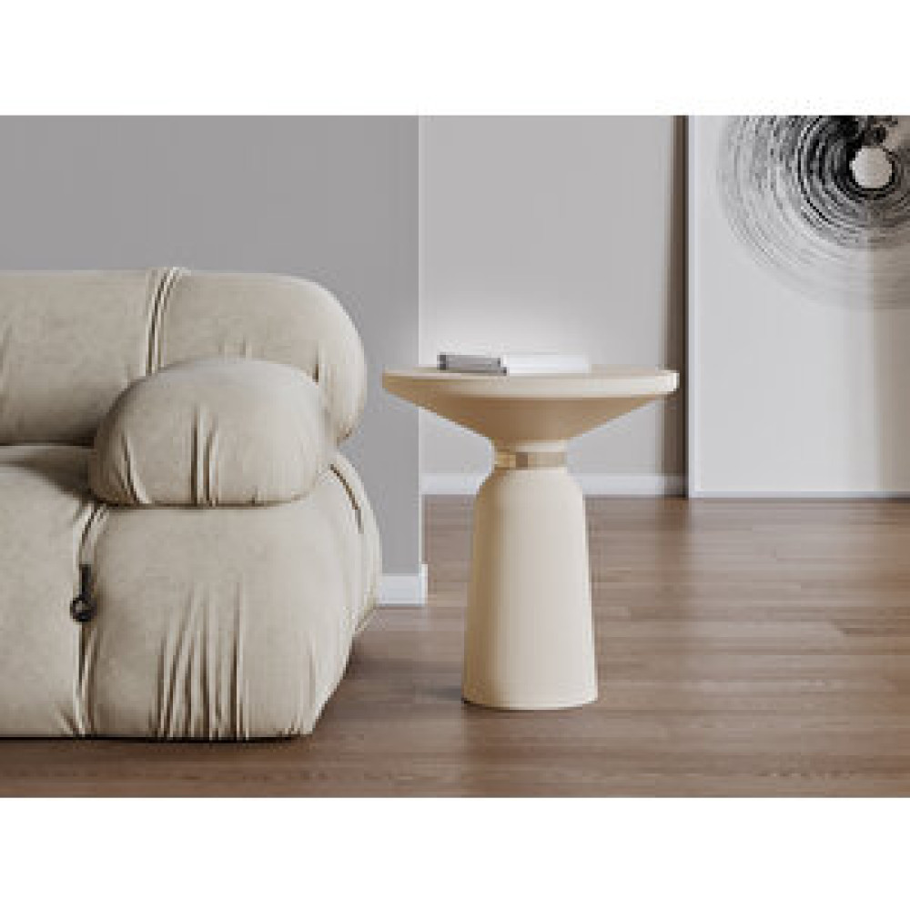 Zeze Home Elegance Sehpa Fildişi Yan Sehpa Fiyatı