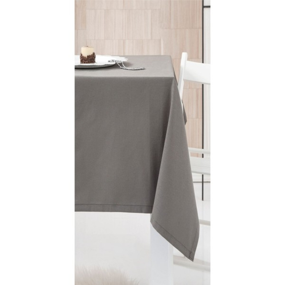Zeze Home Füme Dertsiz Leke Tutmaz Duck Kumaş Masa Örtüsü - 130 x 130 cm Masa Örtüsü Fiyatı