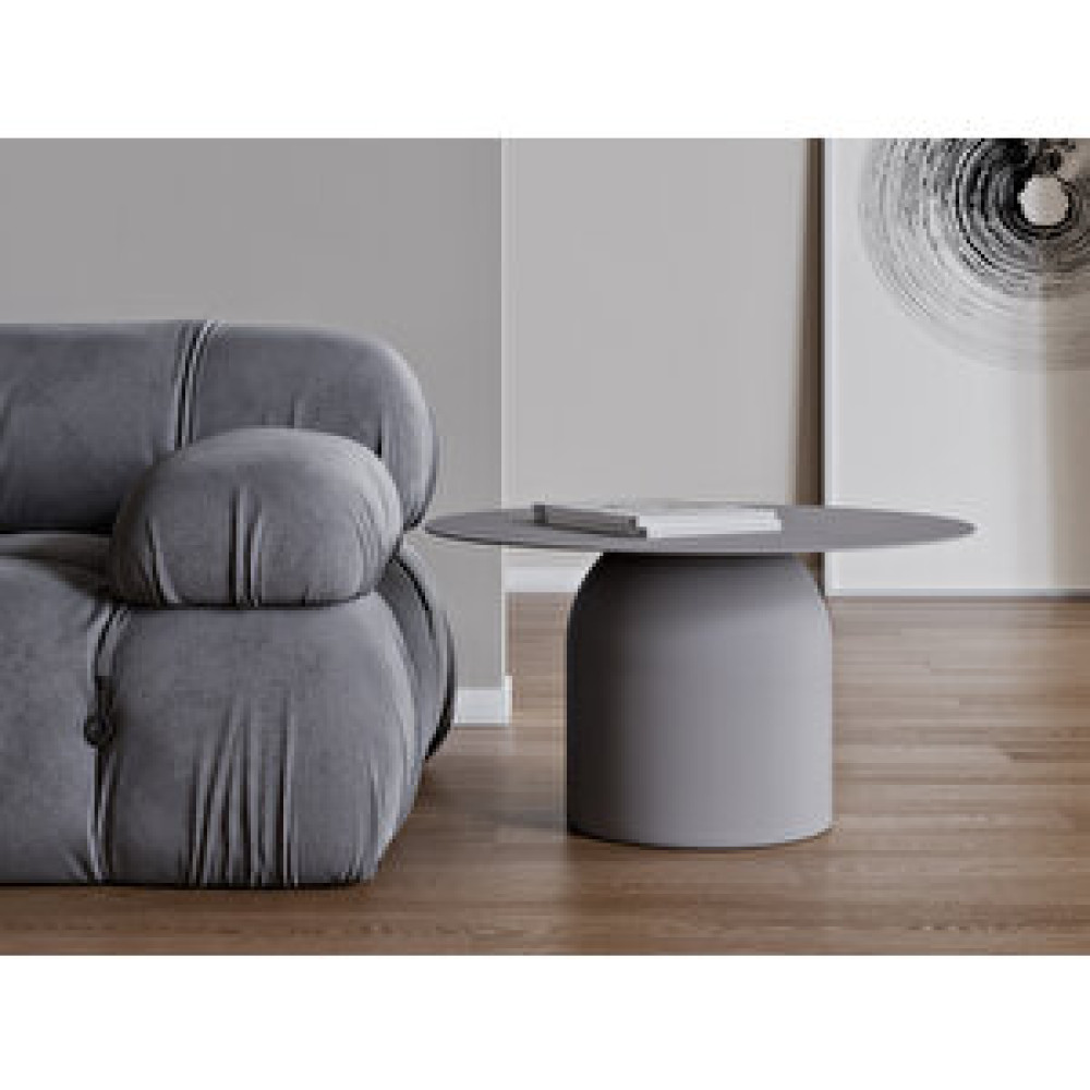 Zeze Home Hardy Tablalı Sehpa Bulut Gri Yan Sehpa Fiyatı