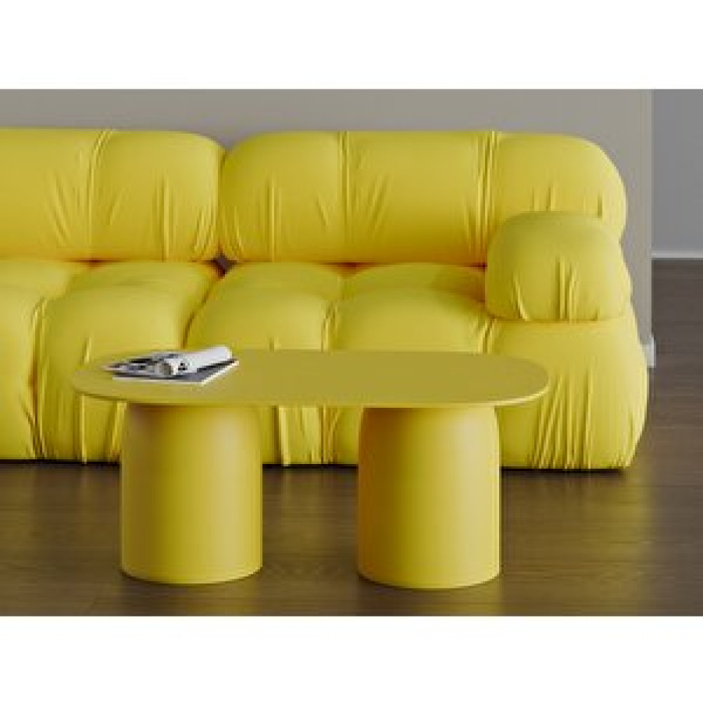 Zeze Home Laurel Orta Sehpa Krom Sarı Orta Sehpa Fiyatı
