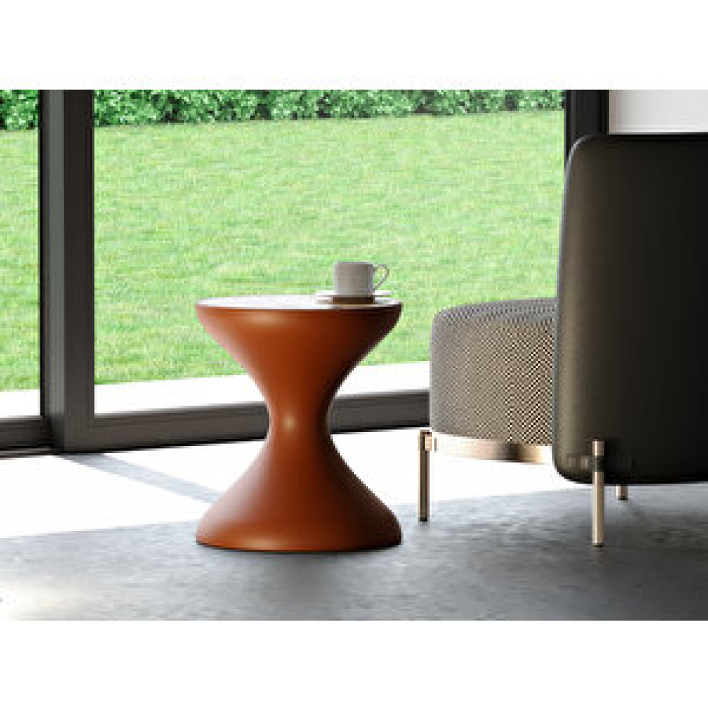 Zeze Home Merta Buz Kabı Ve Kapaklı Sehpa Kahverengi Yan Sehpa Fiyatı